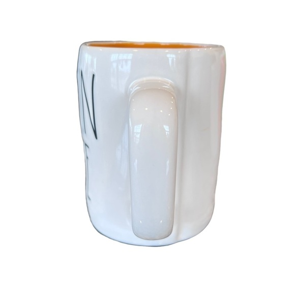 Rae Dunn Pumpkin Latte Large Letter Coffee Mug Farmhouse Thanksgiving Decor NWOT - Picture 2 of 8